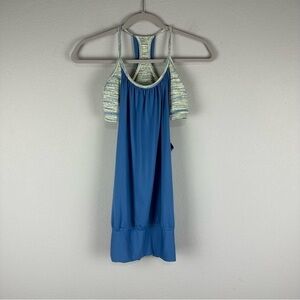 Lululemon Limitless Blue No Limits Athletic Athleisure Tank Top Size 6